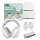 Baby Soundproof Earmuffs, Adjustable & Soft Padded, for Infants and Toddlers, Noise Reduction for Sleeping, Traveling and Events