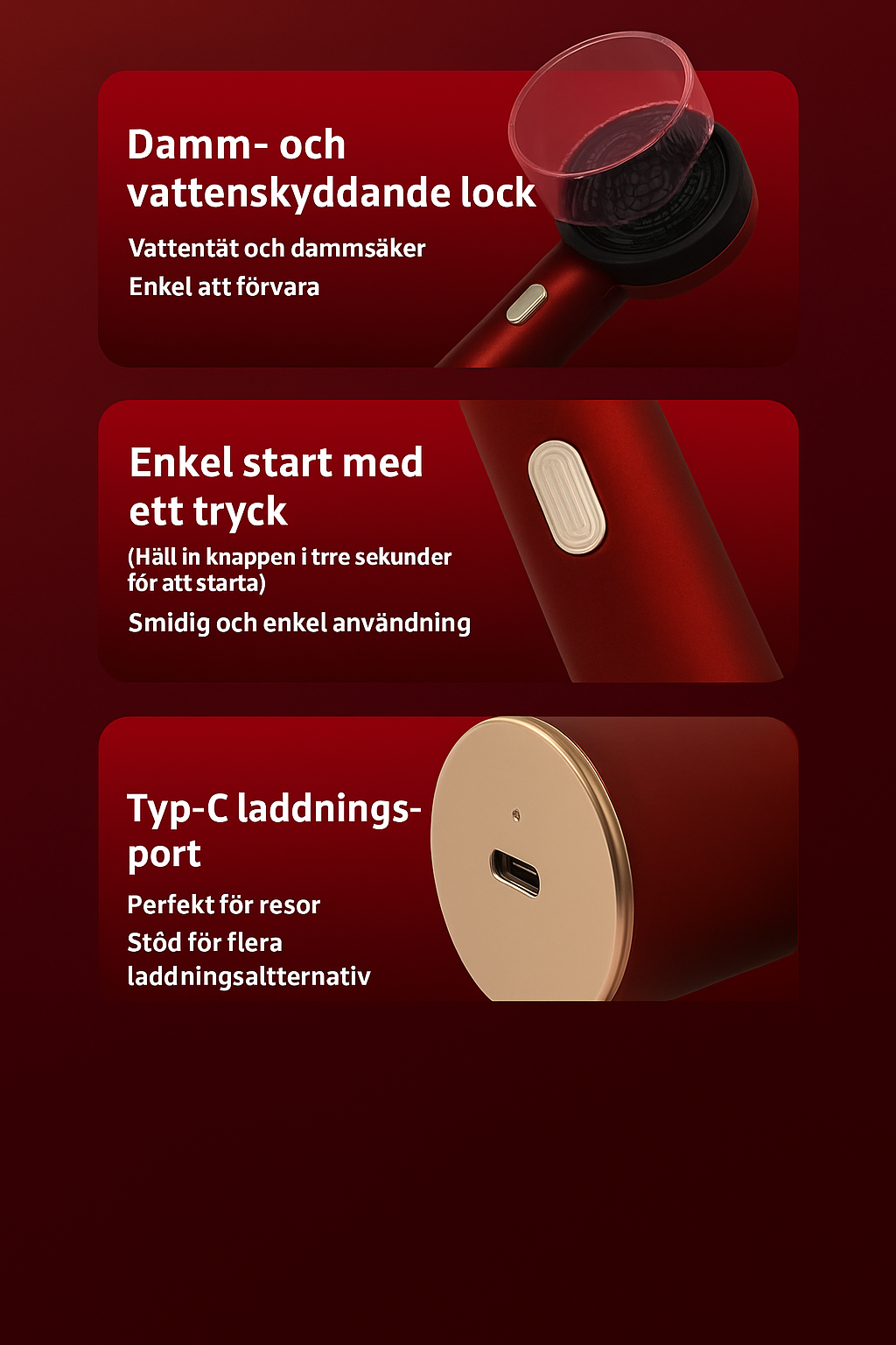 LuxeHair™ Premium Hårvårdsborste med Ljusbehandling & Massage