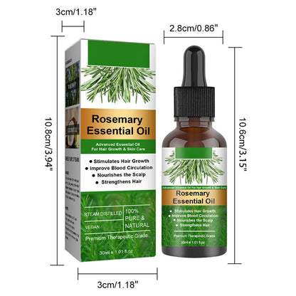 PureGrow™ Rosemary Hair Oil – Naturlig hårväxt från rot till topp