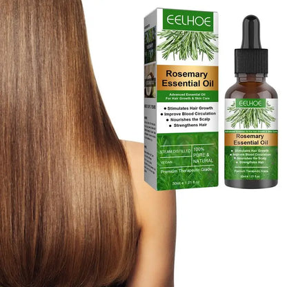 PureGrow™ Rosemary Hair Oil – Naturlig hårväxt från rot till topp